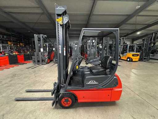 02/2010 Linde E16C 1.600kg Elektrostapler Gabelstapler 9741 Stunden E16