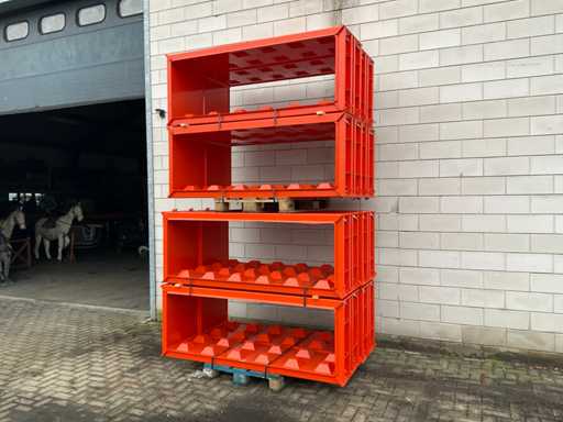 Lego block concrete mold (2x)