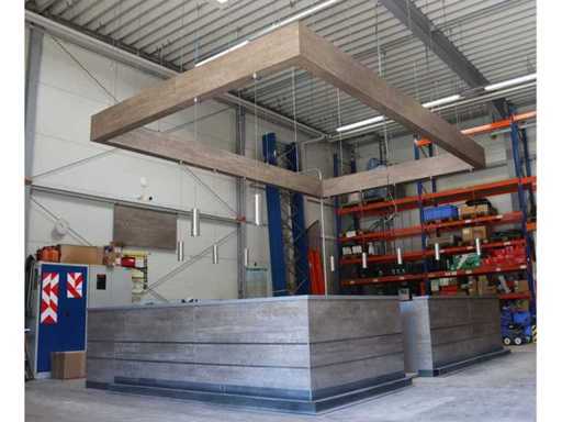 Countersysteem met lichtkrans
