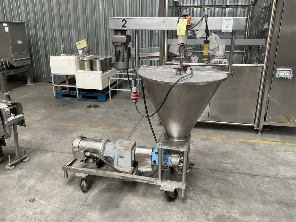 Mixing and dosing unit
