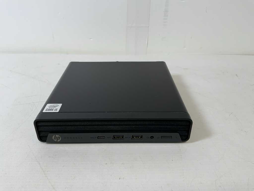HP ProDesk 400 G6, Core(TM) i5 10. Generation, 8 GB RAM, 256 GB NVMe Mini-Desktop-PC