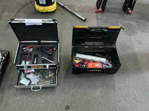 Stanley Various tool cases (2x)