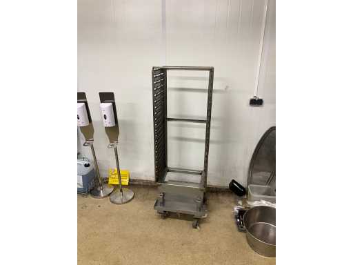 Camion mobile à plate-forme en acier inoxydable