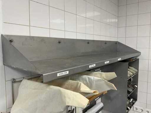 Étagère murale en acier inoxydable