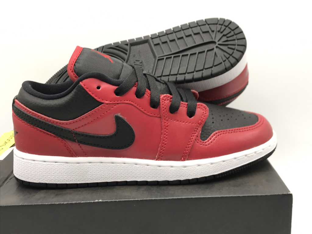 Nike Air Jordan 1 Low Gym Adidași roșu/negru-alb 36