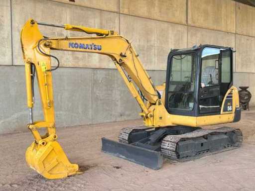 2014 Komatsu PC56 Mini Excavator