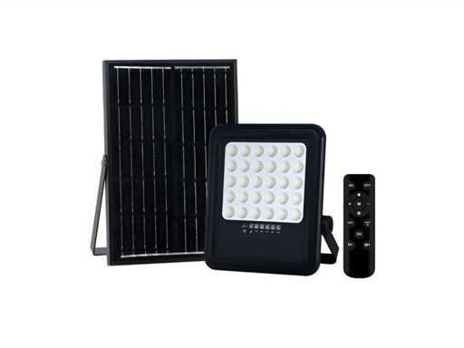 Faisceau solaire LED de 500 lumens avec télécommande (6x)