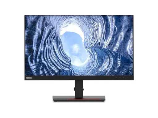 Lenovo Monitor ThinkVision T24h-20 - QHD USB-C Monitor - 75w - Ergonomic - Phone holder - 24 inch