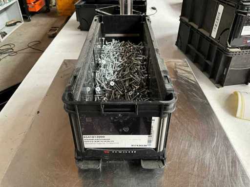 Würth 5,04 kg Spanplattenschraube 4,5 x 30/19 im stapelbaren Behälter