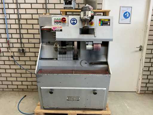 Jos America Flexam Hardo Kombinierte Trimm-, Schleif- und Poliermaschinen mit pneumatischem Aussaugventil