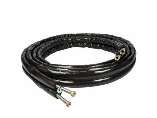 OEG Flex-Twin (F064076) Roll á 15 m con doppio tubo ondulato in acciaio inox con isolamento