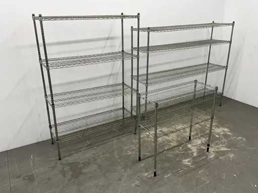 Metalen stelling (3x)