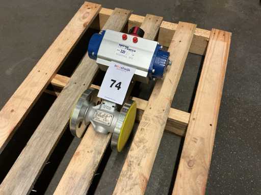 Spirax Sarco BVA320 DN32 Afsluiter met actuator