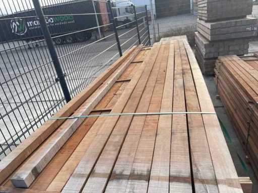 Angelim Pedra Beams Rough Sawn 1600-1900x105x55mm (107x)