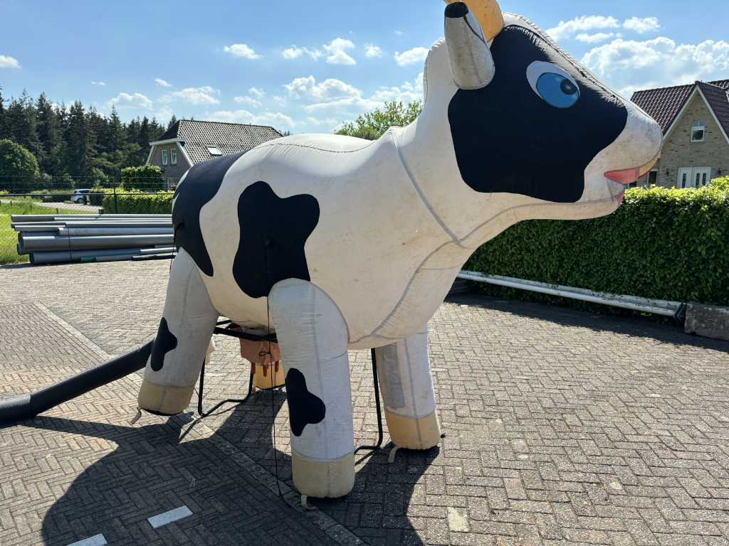 Cow's milking inflatable