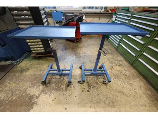 FETRA  Ablagetisch mit Rollen