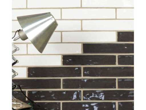 Self Grace Titanium Glossy 5x25 cm - Wall tile 14m²