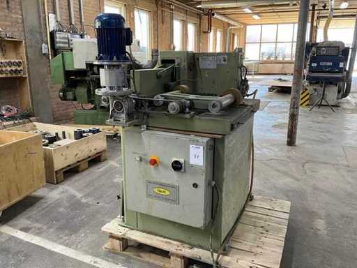 Sega circolare STROMAB TR450 Crosscut del 1996 con sistema di alimentazione