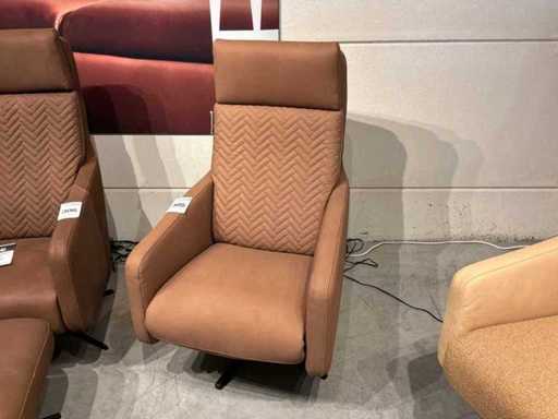 Elio Veneto Milkchoc Relax seat electric +2x footstool
