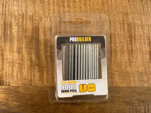 Gun Nails 16mm - 1000pack (2000x)