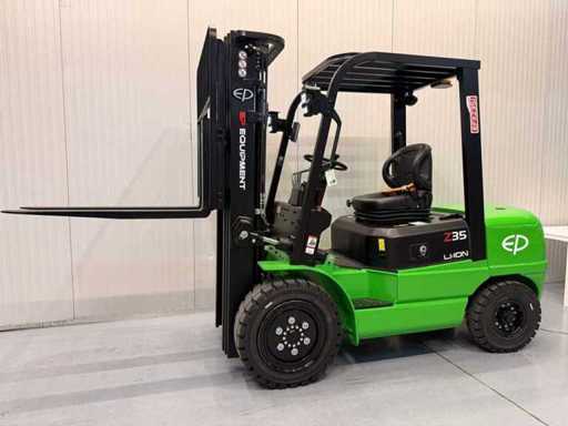 EP - EFXZ351-H - Chariot élévateur 4,8M - Triplex - FreeLift - SideShift - 2026