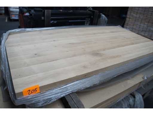 1x Blat de mas? din stejar masiv 1m60