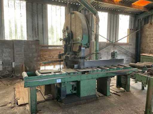 Machine à scie à ruban industrielle lourde