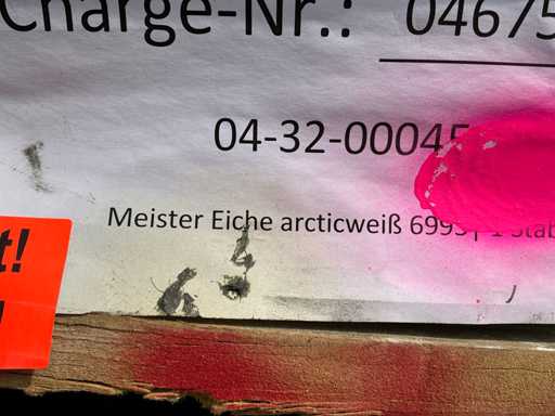 Lot Meister Eiche Ecuranfloor/floor plate