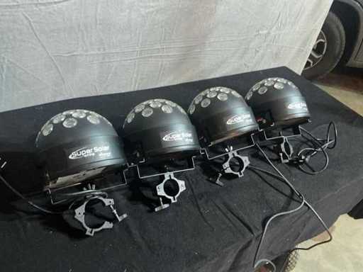 JBSystems Super Projecteur Solaire Blanc (4x)