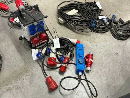 Boîte de distribution et divers gradients