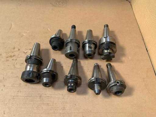 Lot SK 40 Tool Holders (9 sztuk)