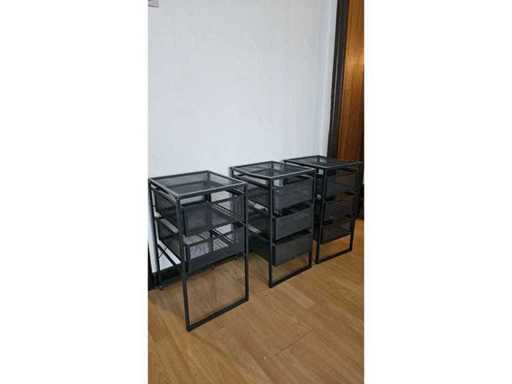 Caisson à tiroirs (3x)