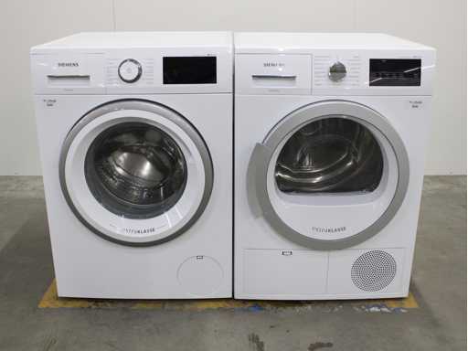 Siemens iQ500 iSensoric aquaStop Washing Machine & Siemens iQ300 iSensoric extraClass Dryer
