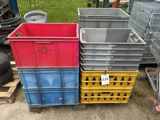 Caisses empilables (10x)