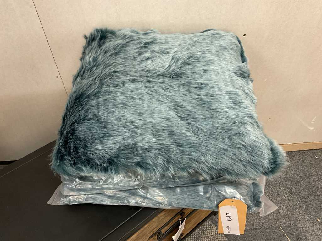 Brinker/nolimits Rabbit Fur Cushion (3x)