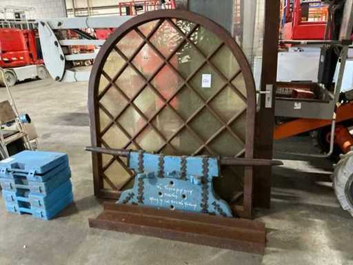 Fenêtre et porte en barreau