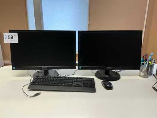 Philips 223V5L 22" Monitor (4x)