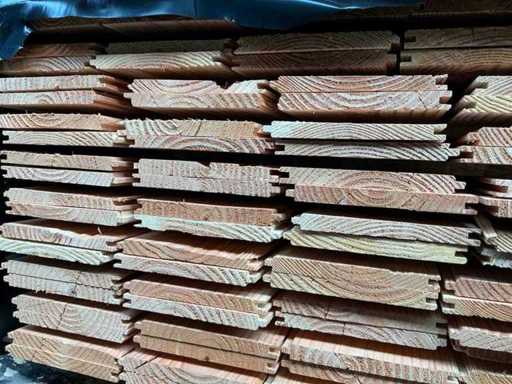 Douglas dakbeschot 18x190 mm - 500 cm (100x)