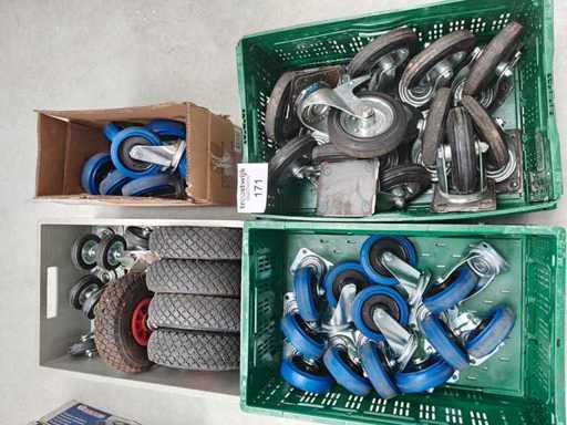 Mobili da laboratorio: ruote