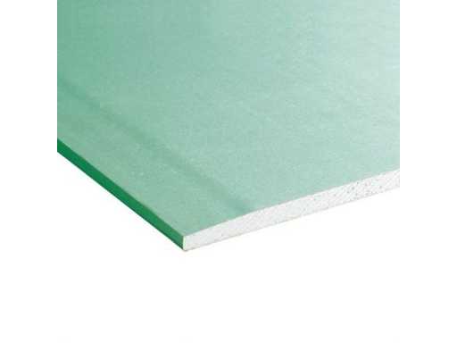 Plasterboard Green WR 2AK 3.00x1.20m 13mm Lotcuwe 20 boards