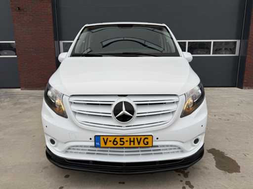 Uitgevoerde Mercedes Vito 116 Cdi lengte 3 hoogte 2 camera airco navigatie carplay 9 tronic automaat