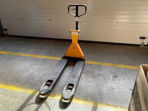 2016 Hydraulische Handpalletwagen met schaal