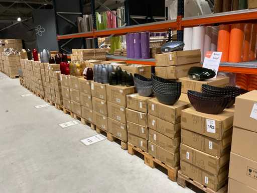 Lotto di vasi da fiori