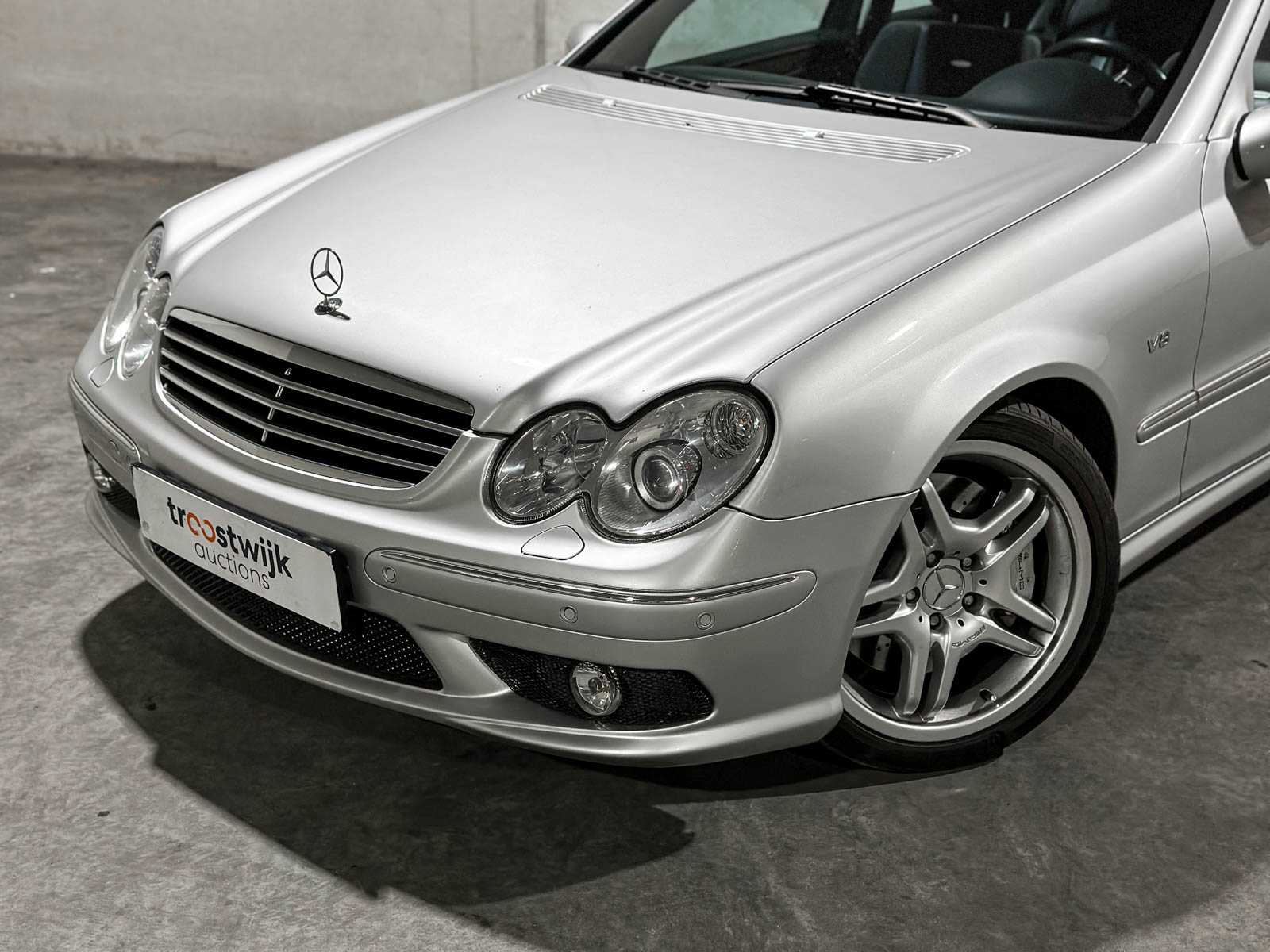 Mercedes-Benz C55 Combi AMG 5.4 V8 367pk 2005 C-klasse, JSZ-04-G Youngtimer