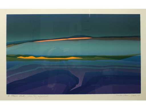Harr Scheffer - De blauwe slenk - lino - n° 4/12