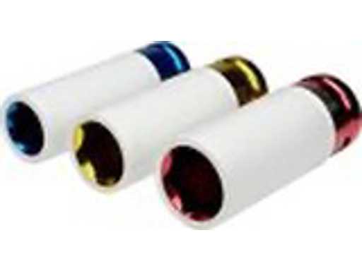 Jeu de douilles à impact HÖFFTECH 17, 19 et 21 mm (24x)