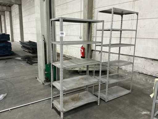 Various storage racks (2x)
