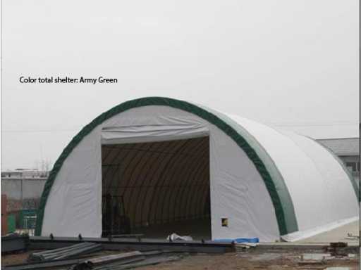 Greenland - 2025 - 26x9.75x4.60 Army green - opslagtent/rondbooghal