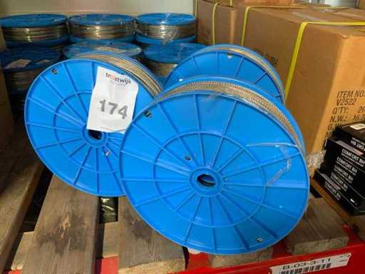 Pösamo Vaula Roll stainless steel wire (6x)