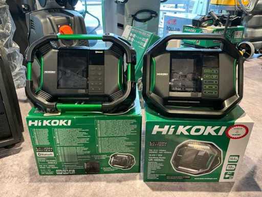 Hikoki et 1x modèles multiples Bosch UR18DSDL, UR18DSAL et GPB 18V-5SC Station Radio (4x)